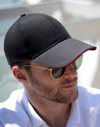 Result Headwear Memphis Low Profile Sandwich Peak Cap