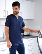 Karlowsky Men's Slip-on Tunic Essential Short Sl.