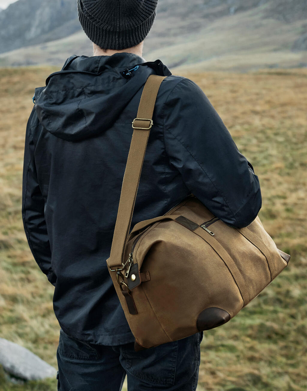Quadra Heritage Waxed Canvas Holdall