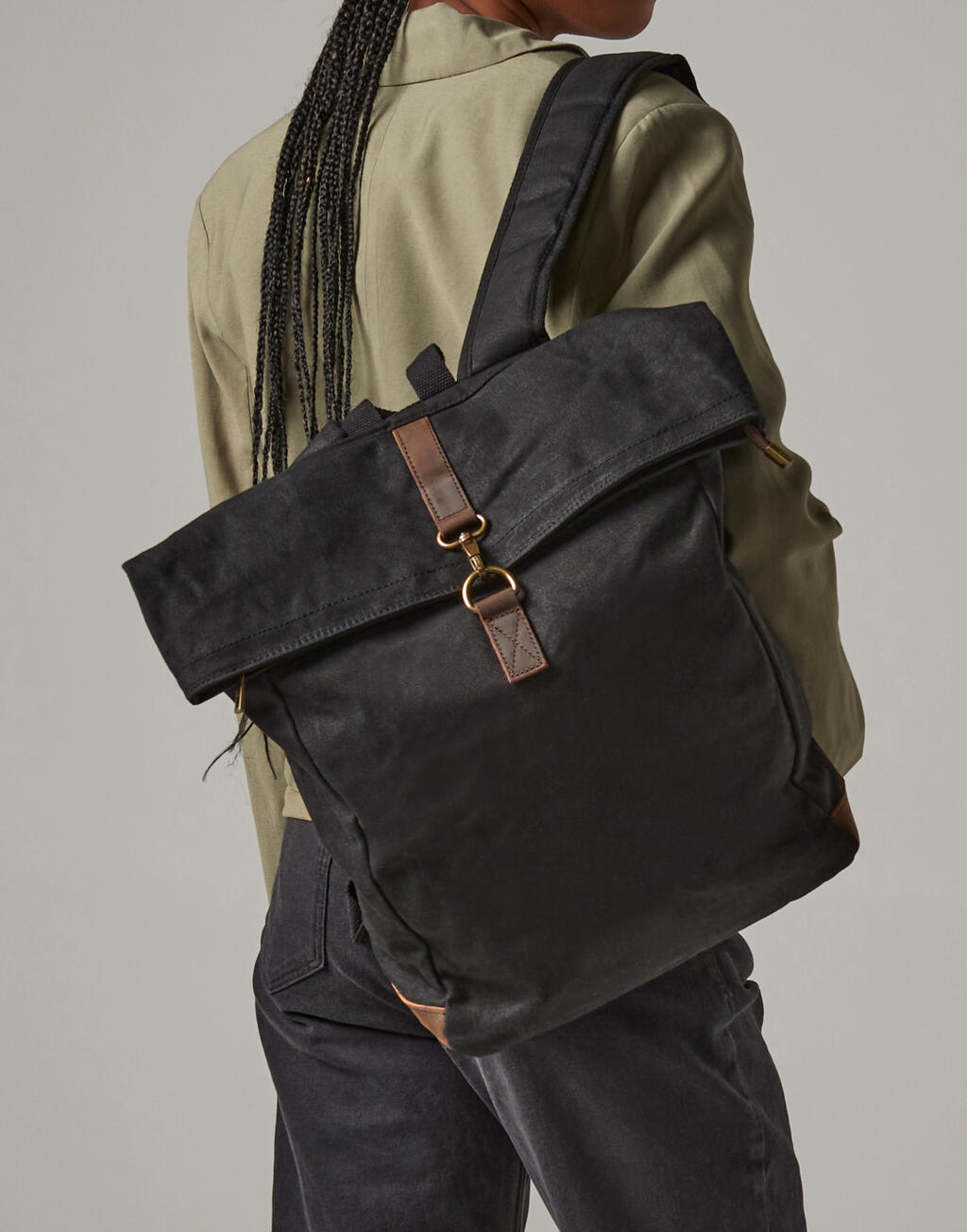 Quadra Heritage Waxed Canvas Backpack