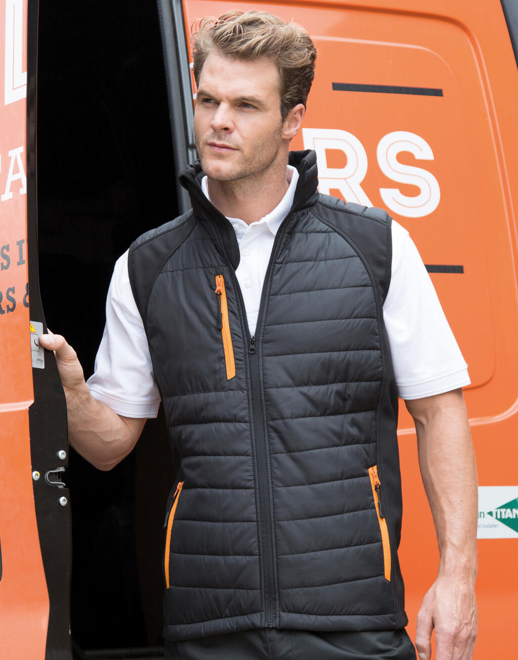 Result Recycled Compass Padded Softshell Gilet