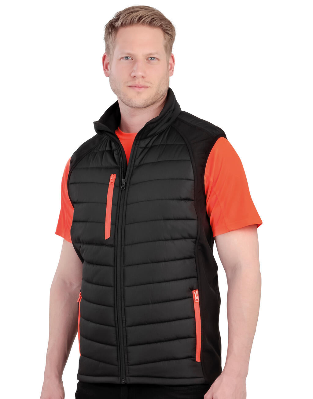 Result Recycled Compass Padded Softshell Gilet