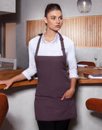 Karlowsky Short Bib Apron Basic with Buckle and Pocket