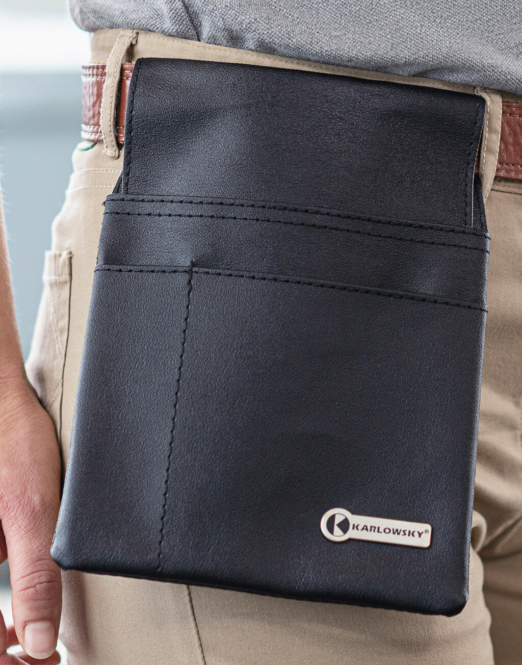 Karlowsky Waiter's Holster with Belt Pull-Through