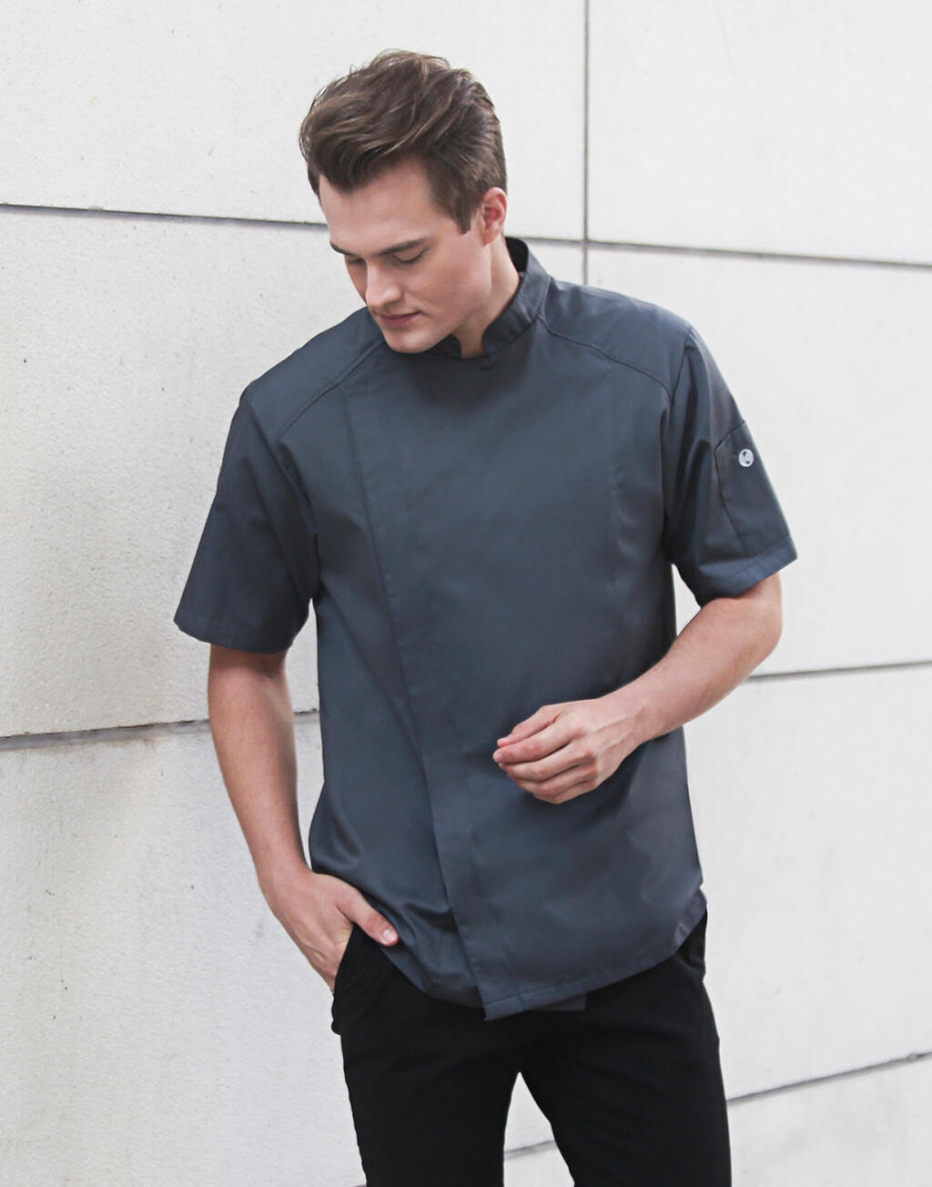 Karlowsky Short-Sleeve Chef Jacket Modern-Look