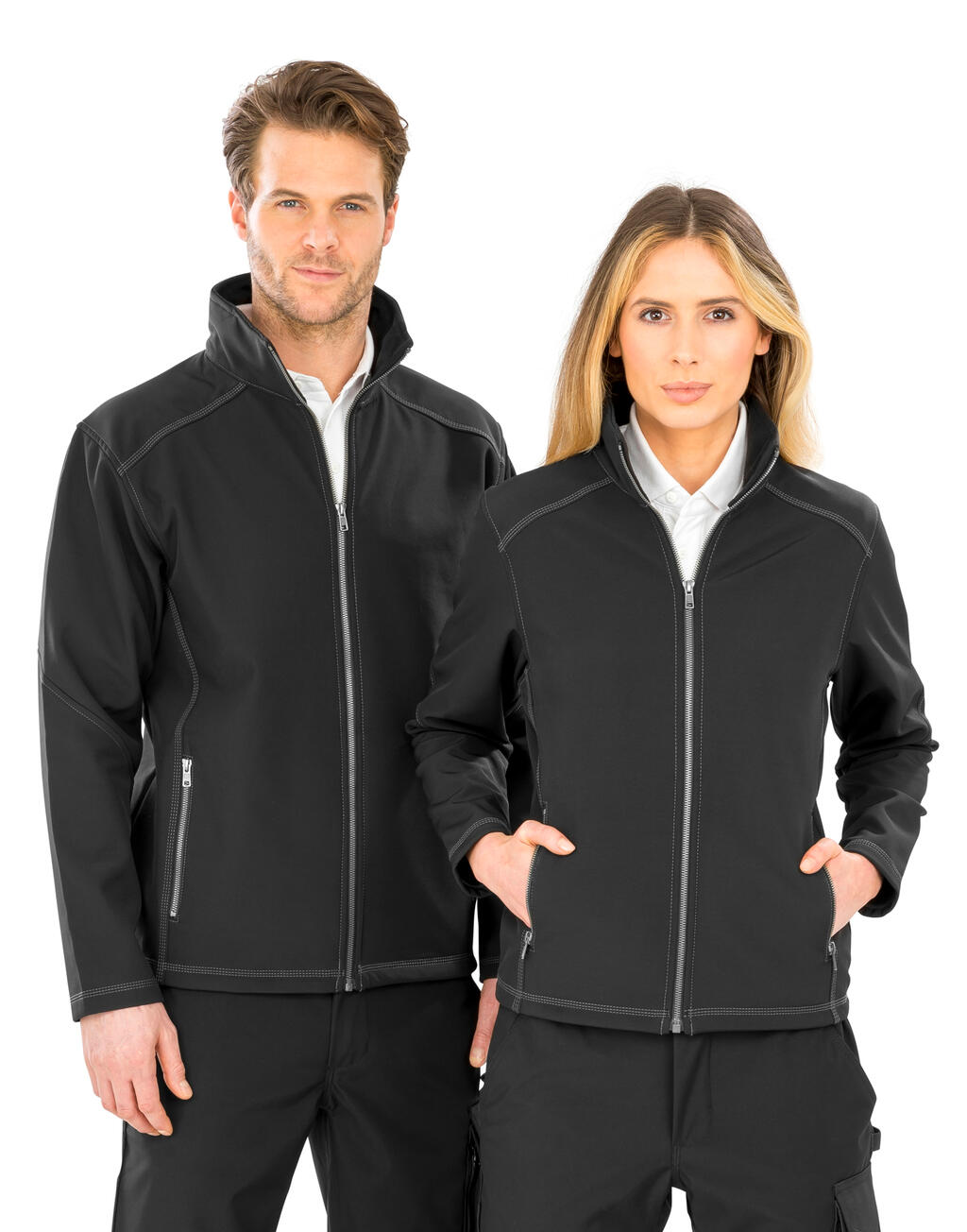 Result Work-Guard Men's Treble Stitch Softshell