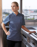 Karlowsky Short-Sleeve Ladies' Chef Jacket Modern-Look