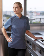 Karlowsky Short-Sleeve Ladies' Chef Jacket Modern-Look