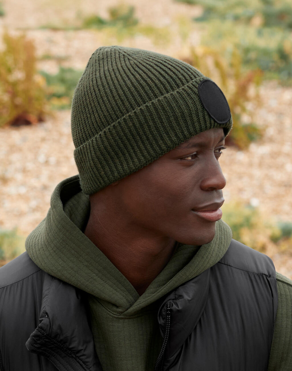 Beechfield Circular Fashion Patch Beanie