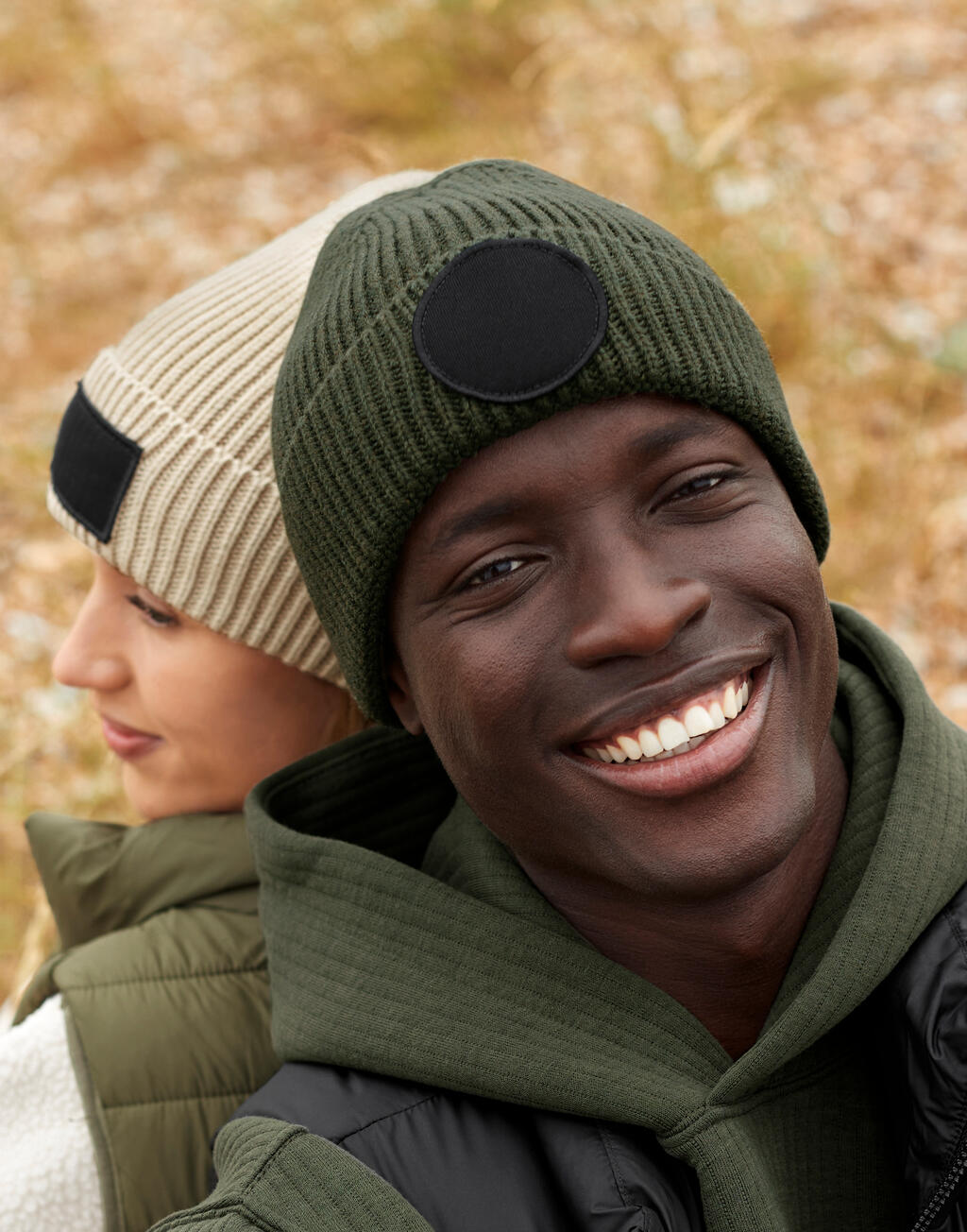 Beechfield Circular Fashion Patch Beanie