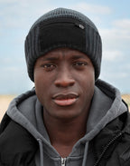 Beechfield Zip Patch Beanie