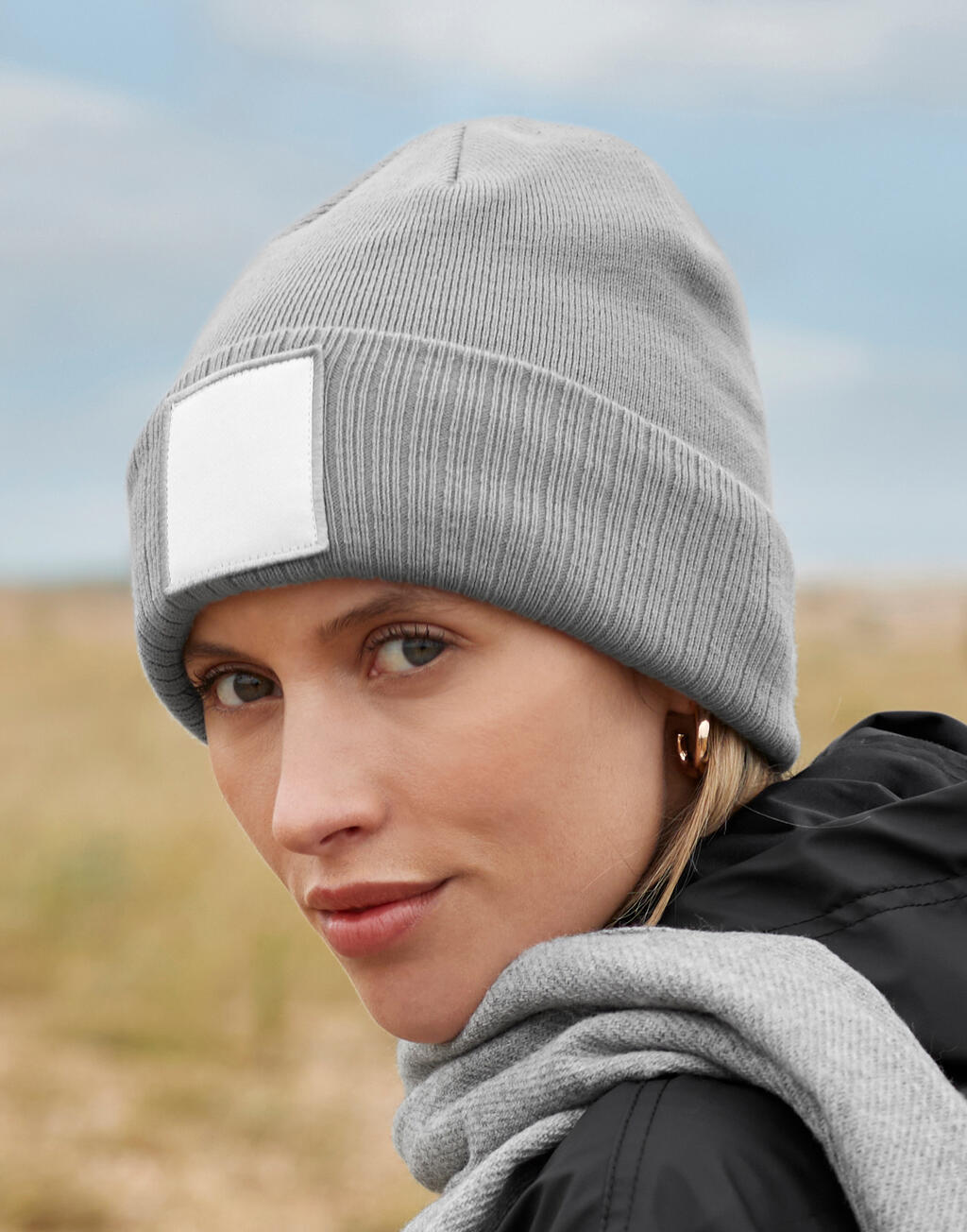 Beechfield Appliqué Patch Beanie