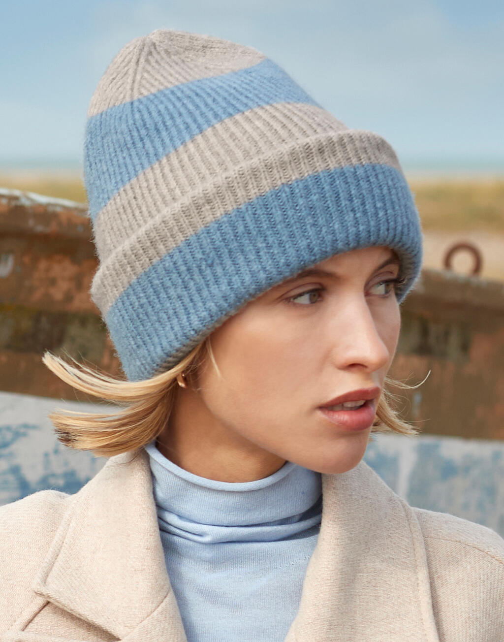 Beechfield Colour Block Beanie