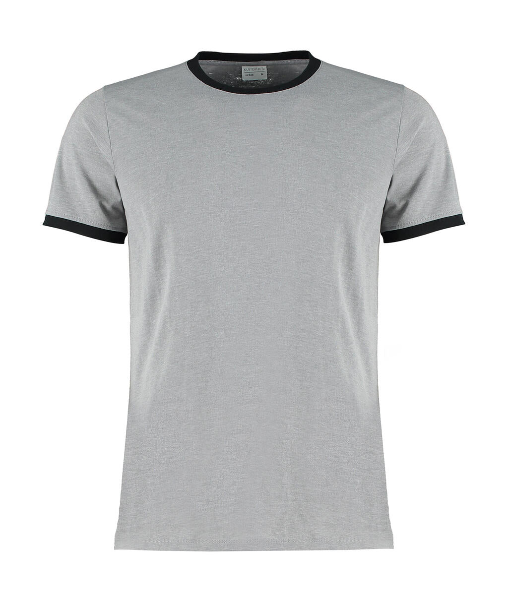 Kustom Kit Fashion Fit Ringer Tee