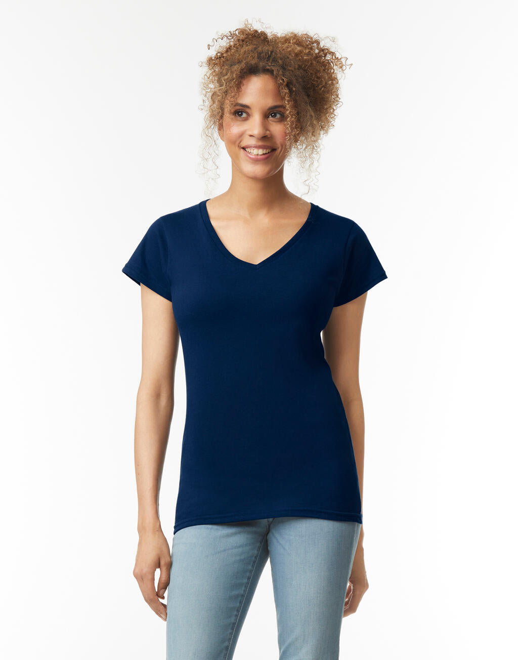 Gildan Softstyle Women's V-Neck T-Shirt