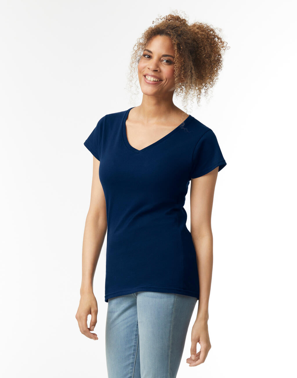 Gildan Softstyle Women's V-Neck T-Shirt