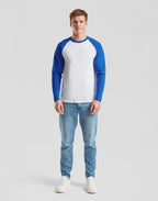 Fruit of the Loom Valueweight Long Sleeve Baseball T