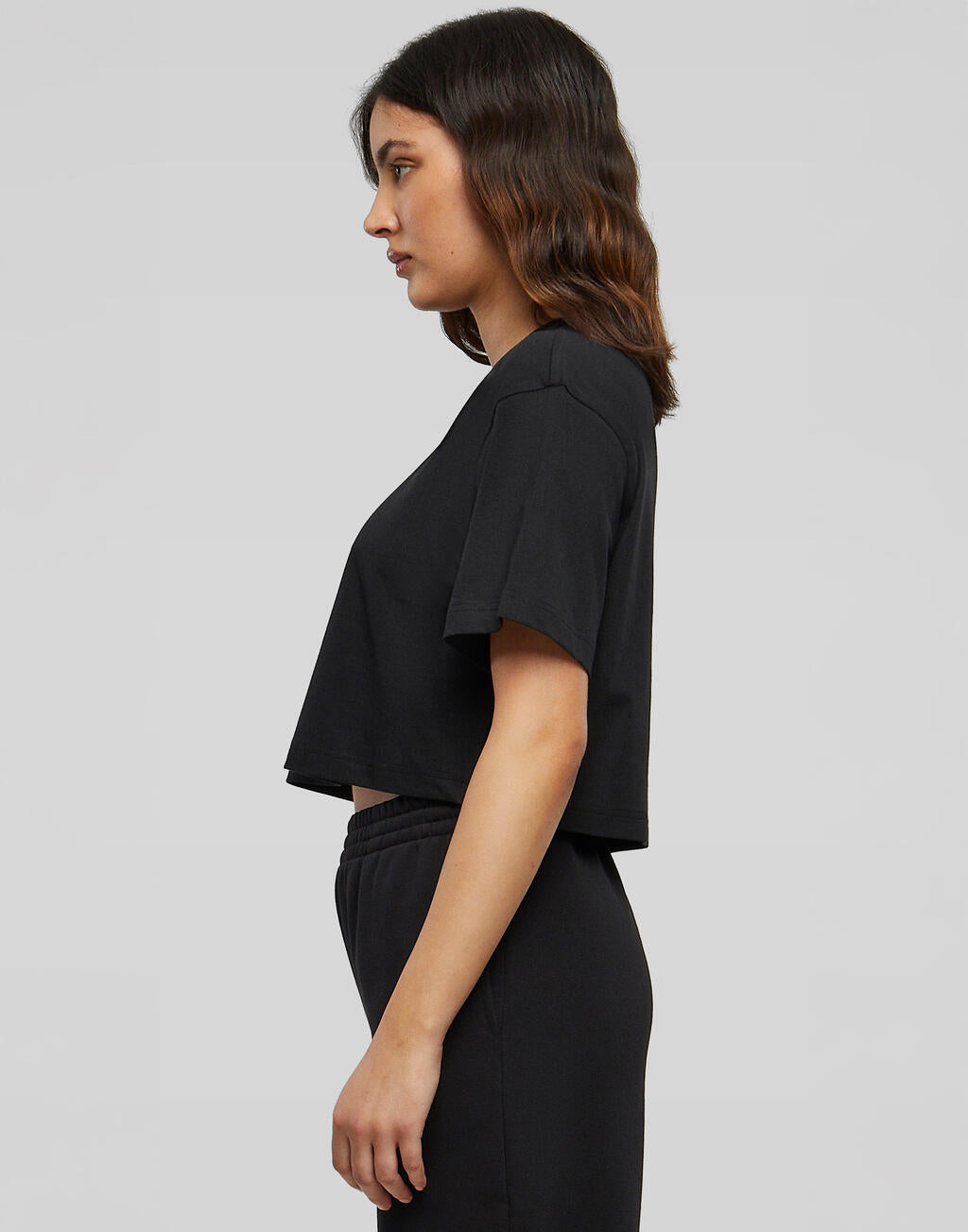 Build Your Brand Ladies Short Oversized Tee