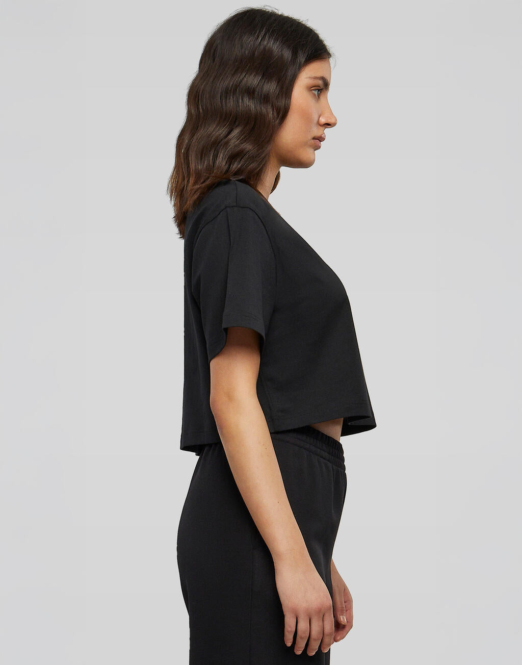 Build Your Brand Ladies Short Oversized Tee