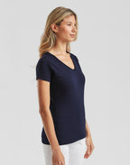 Fruit of the Loom Ladies Valueweight V-Neck T
