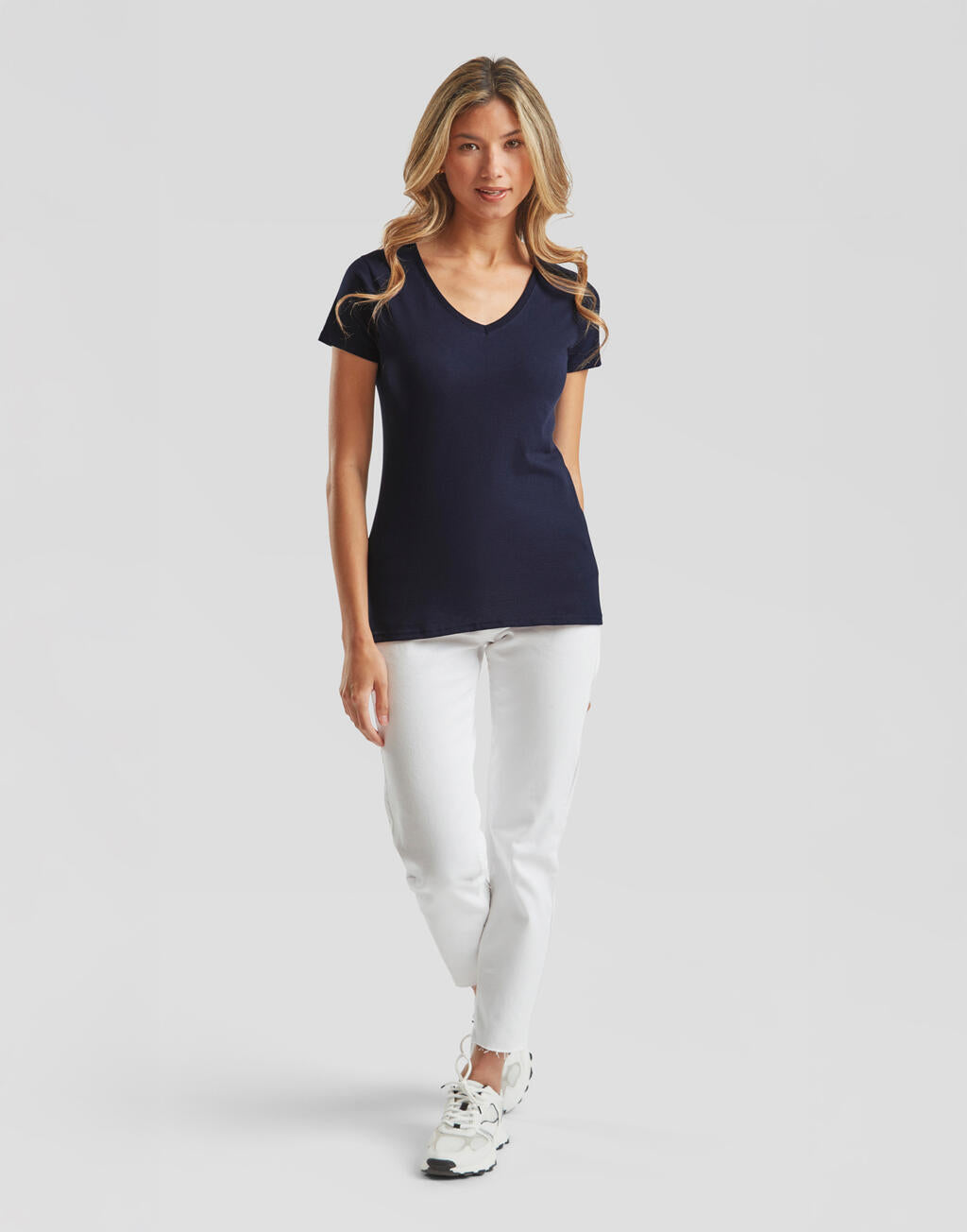 Fruit of the Loom Ladies Valueweight V-Neck T