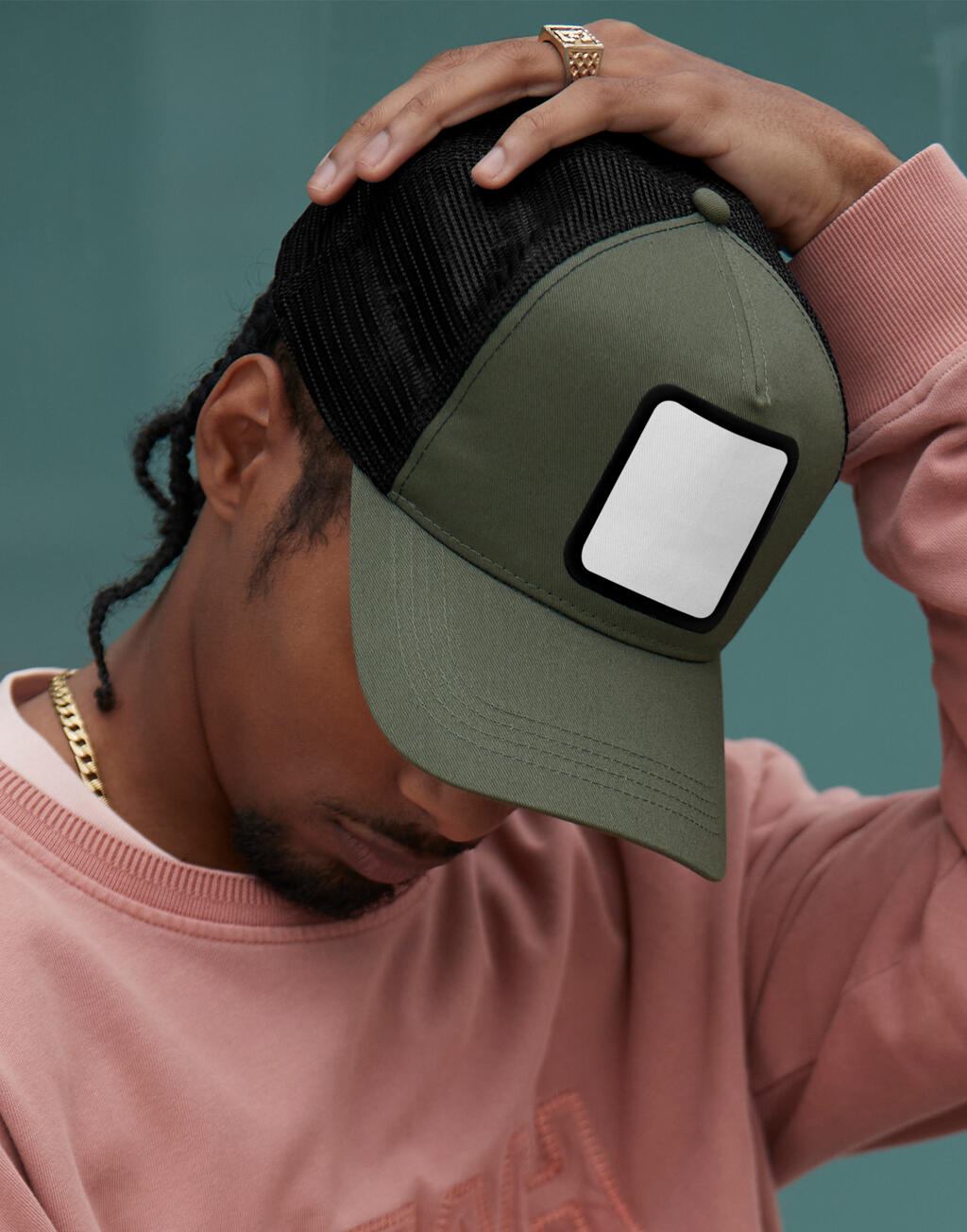 Beechfield Appliqué Patch 5 Panel Trucker