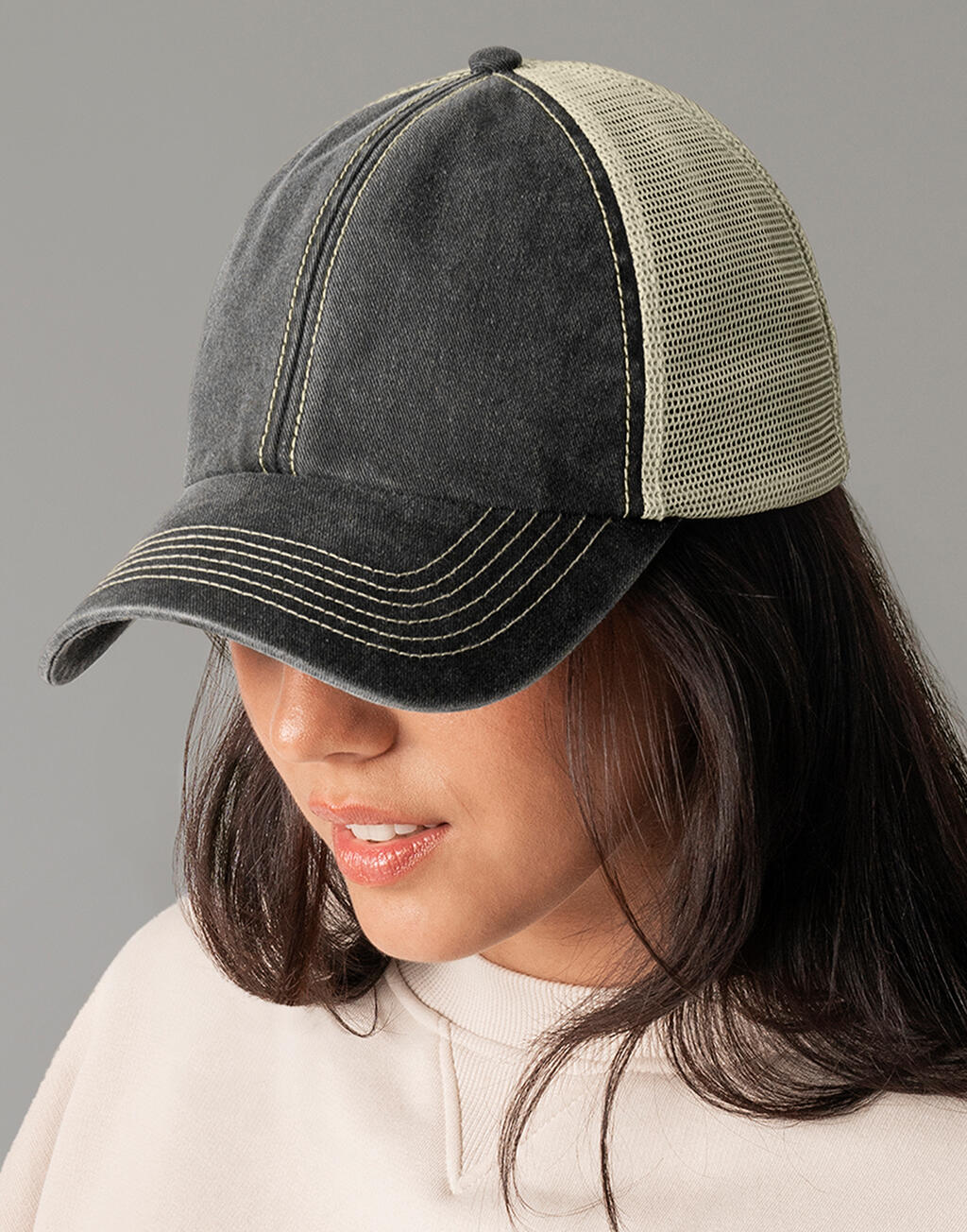 Beechfield 6 Panel Vintage Trucker