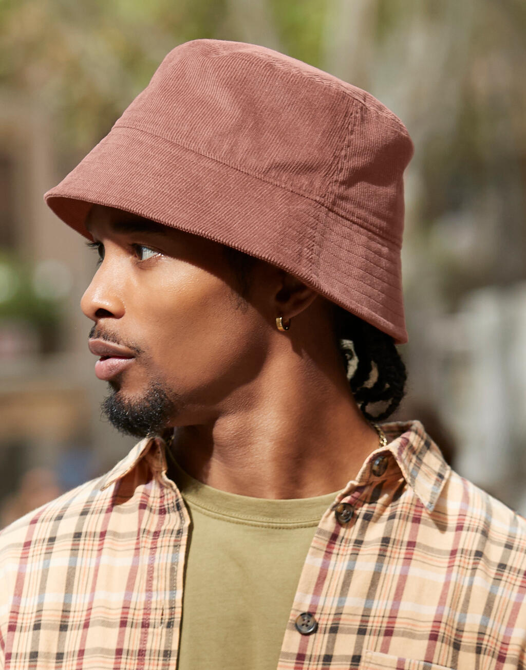 Beechfield EarthAware® Organic Cord Bucket Hat