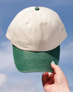 Beechfield Contrast Peak Low Profile Vintage Cap