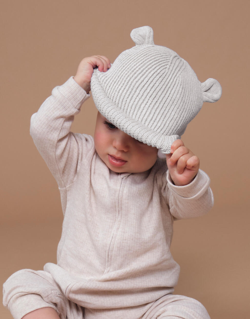 Beechfield Organic Baby Bear Beanie