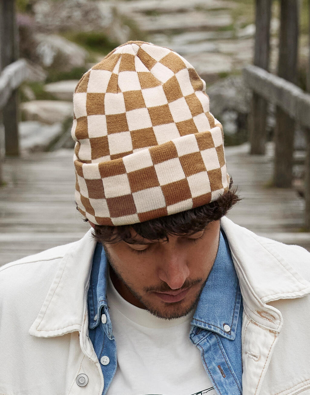 Beechfield Checkerboard Beanie