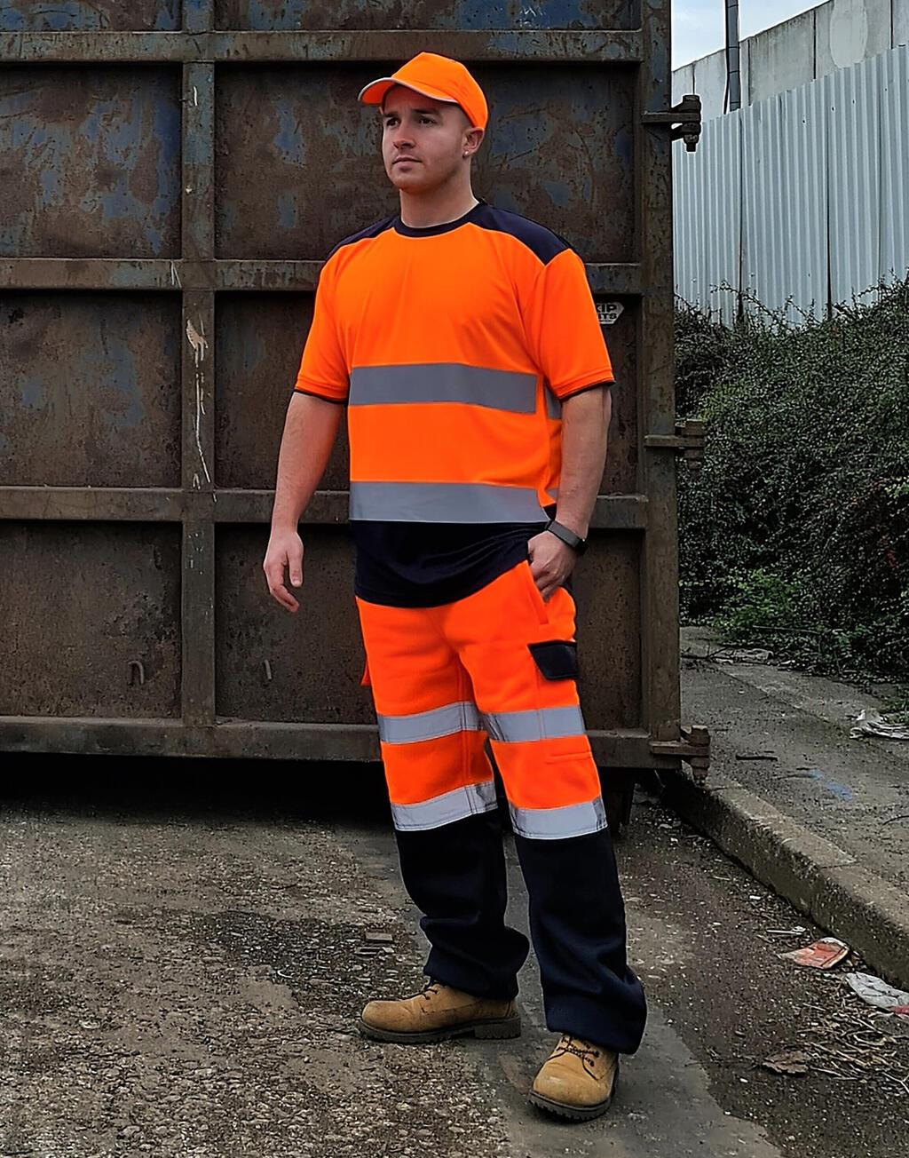 Yoko Hi-Vis Two Tone T-Shirts
