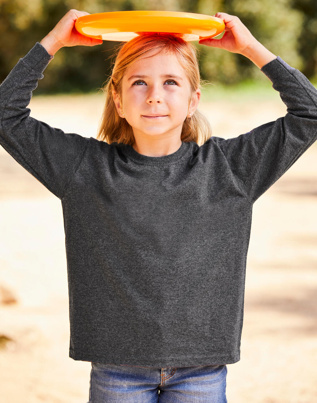 Fruit of the Loom Kids Valueweight Long Sleeve T
