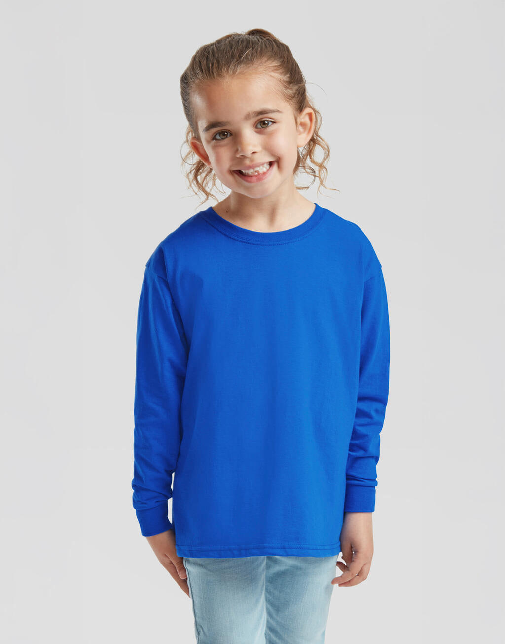 Fruit of the Loom Kids Valueweight Long Sleeve T