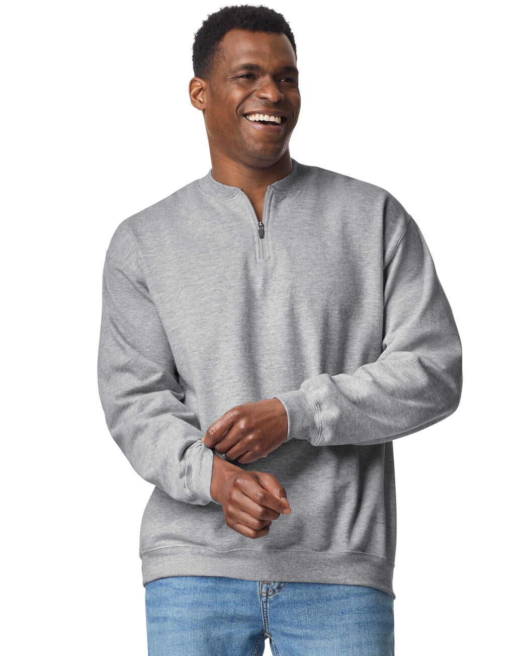 Gildan Softstyle Midweight Adult Fleece 1/4 Zip Sweat
