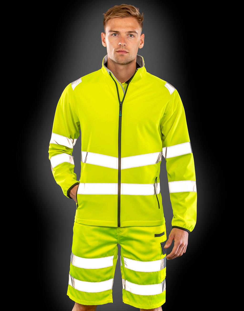 Result Recycled Recycled Printable Safety Softshell