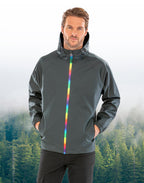 Result Recycled Prism PU Waterproof Jacket with Recycled Backing