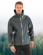 Result Recycled Prism PU Waterproof Jacket with Recycled Backing