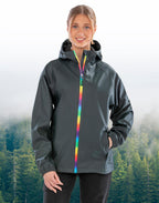 Result Recycled Prism PU Waterproof Jacket with Recycled Backing