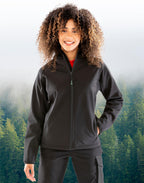 Result Recycled Women's Recycled 3-Layer Hooded Softshell