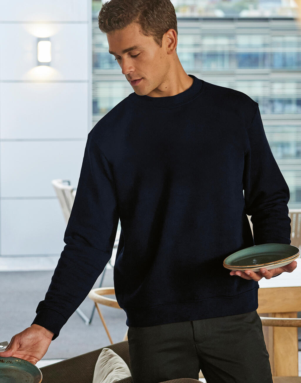 B&C Set In Sweatshirt