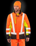 Result Recycled Recycled 3-Layer Printable 3-Tone Safety Softshell
