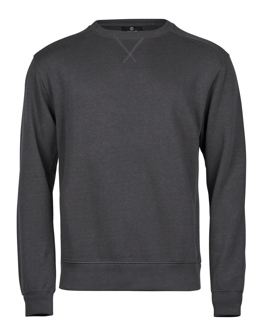 Tee Jays Ribbed Interlock Crew Neck