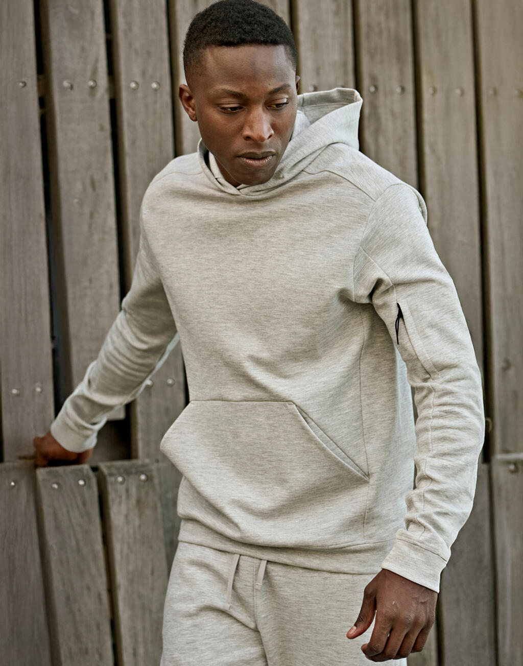 Tee Jays Athletic Hooded Sweat