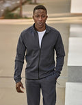Tee Jays Athletic Full Zip Sweat