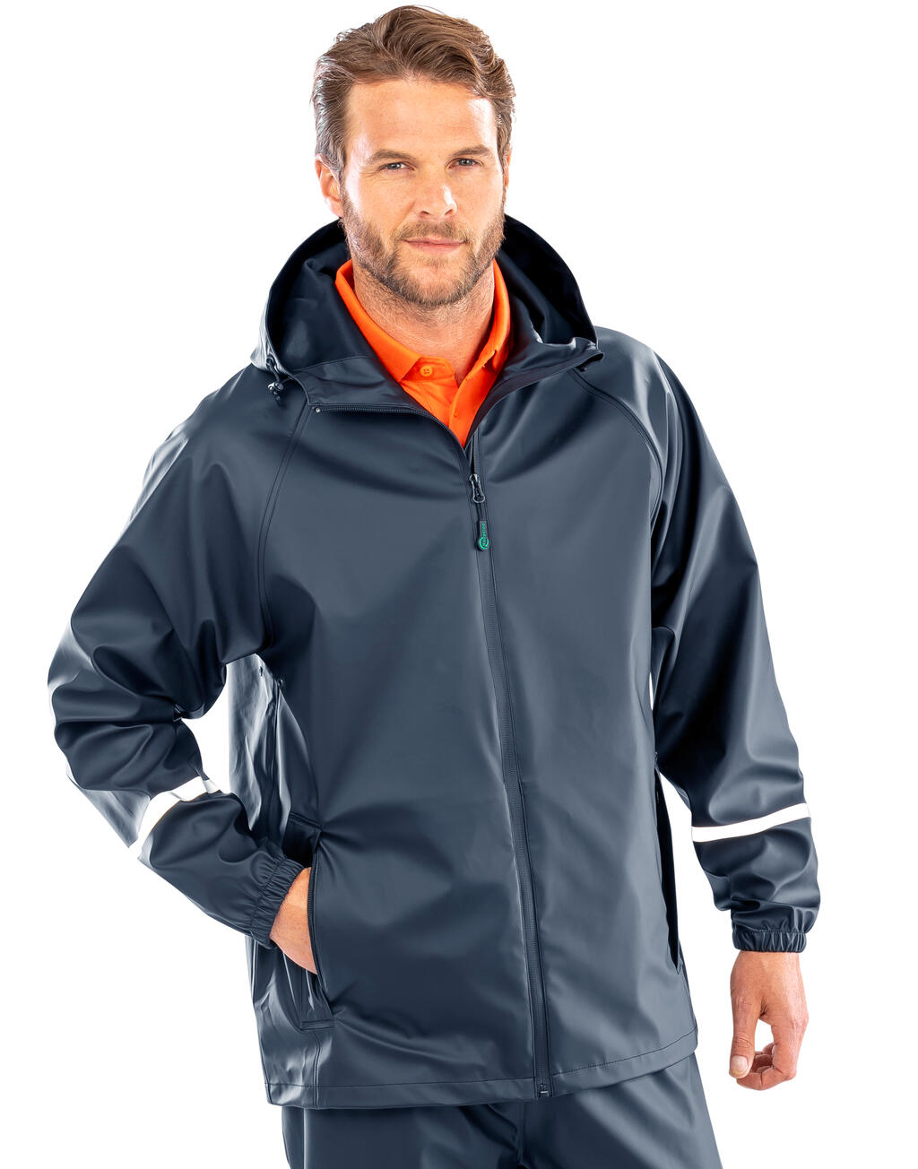 Result Recycled Prism Pu Waterproof Jacket