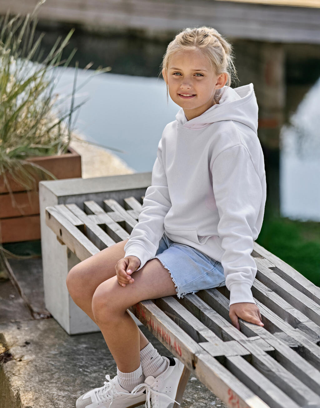 Tee Jays Junior UNLABELED Hooded Sweatshirt