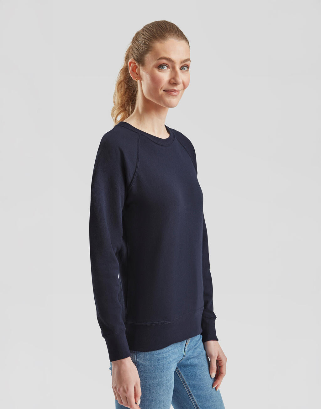 Fruit of the Loom Ladies Lightweight Raglan Sweat