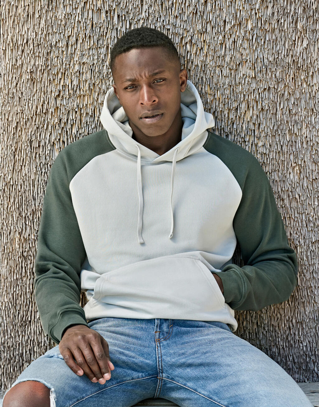Tee Jays UNLABELED Two-tone Hooded Sweatshirt