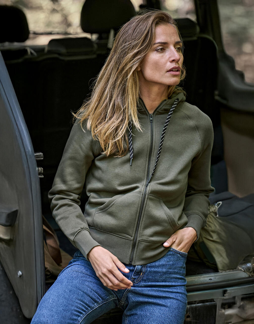 Tee Jays Ladies Fashion Full Zip Hood